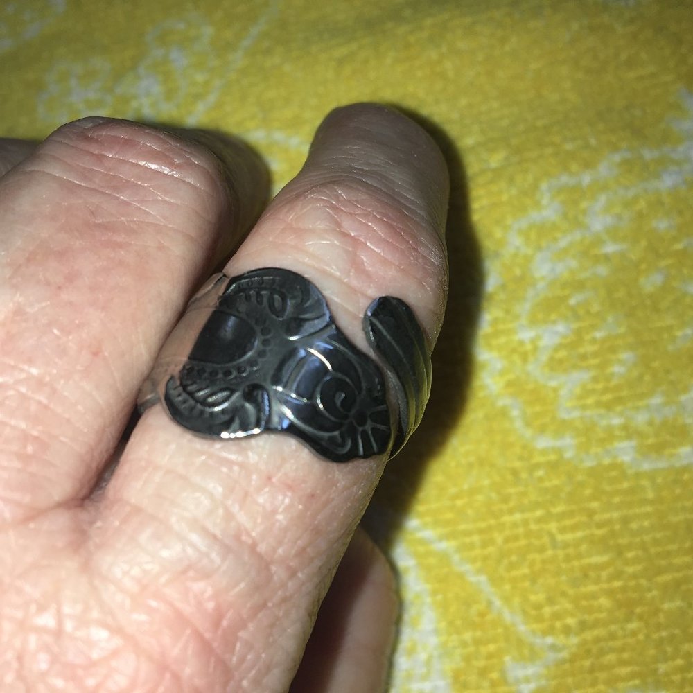 Stainless Steel Spoon Ring Size 11